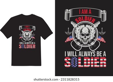 This is vateran t-shirt design.