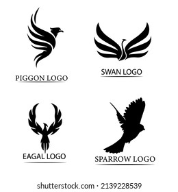 This is vecotor logos of birds you can download these logos.