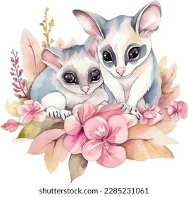 This vector art illustration collection showcases the exquisite beauty of animals, flowers, focusing on their intricate parts such as leaves, stems, and petals. Perfect for adding a touch of elegance.