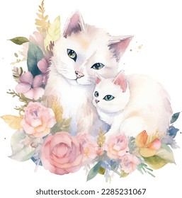 This vector art illustration collection showcases the exquisite beauty of animals, flowers, focusing on their intricate parts such as leaves, stems, and petals. Perfect for adding a touch of elegance.