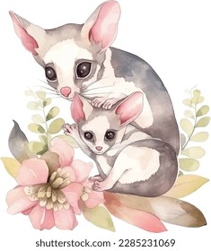 This vector art illustration collection showcases the exquisite beauty of animals, flowers, focusing on their intricate parts such as leaves, stems, and petals. Perfect for adding a touch of elegance.