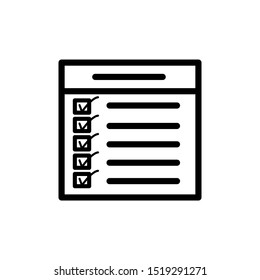 this is a vector based report result icon
