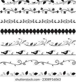 this is a Vector Border Decoration Design Elements