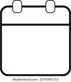 This is vector calendar icon. it is editable.