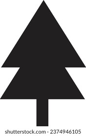 This is vector Christmas  tree and it is editable.