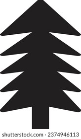 This is vector Christmas  tree and it is editable.
