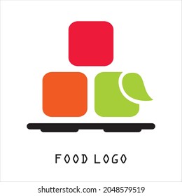 This Vector is a Colorful Food Logo