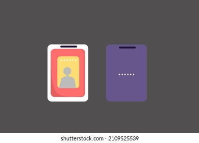 
This vector contains a nameplate design