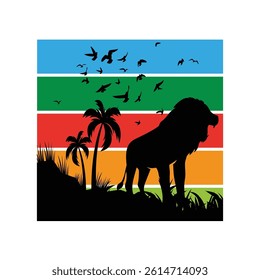 This is a vector design of a summer season