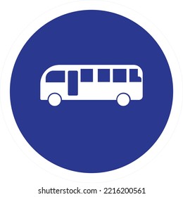 This vector design is an image of a vehicular traffic sign explaining the command sign that must be executed. Coloring is given according to the applicable traffic rules
