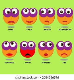 This vector emotion icon can be used for chat emoticons, installed on t-shirts, mounted on cups and can also be used for stickers