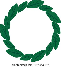 This is vector frame with green leaves. Could be used for flyers, postcards, banners, holidays, wedding decorations, etc.