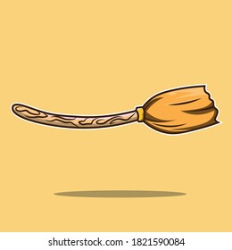 esta es una ilustración gráfica vectorial de bromística voladora. perfecto para el diseño de pegatinas, diseño de camisetas, festival de pancartas, etc