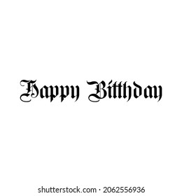 This is vector happy birthday file