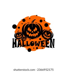 This vector has a theme about an event in October, namely Halloween, valid for greeting cards, invitations, posters, party flyers, hoodies, t-shirts, even communities.