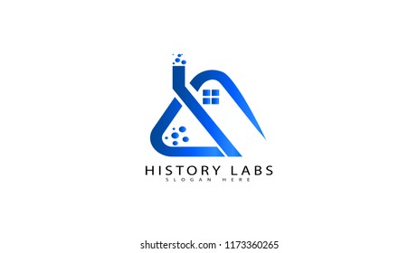This is Vector History Labs Logo Design