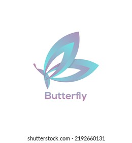 this is a vector illustration of a beautiful colorful butterfly logo, thank you for those of you who have downloaded