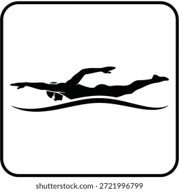 Esta Ilustración vectorial captura la esencia de un surfista montado en una ola, mostrando el movimiento fluido y el equilibrio. Ideal para Diseño web, marca o medios impresos.