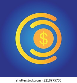
This is a vector illustration of a dollar currency. This image can be used as an icon, clip, symbol, wallpaper, element and others.