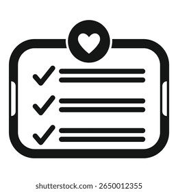This vector illustration features a smartphone displaying a completed checklist, symbolizing the achievement of health and wellness goals