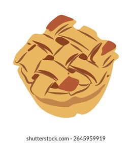 Esta é uma ilustração vetorial apresentando elementos de design abstratos e formas simples e limpas para uso em vários projetos de design que precisam de um gráfico escalável.