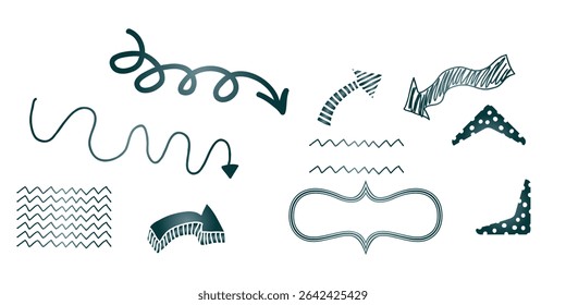 This vector illustration offers creative design options for invitations, banners, and graphic projects,