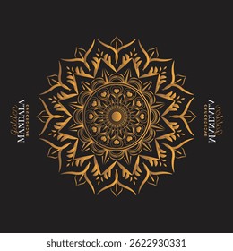 This is a vector illustration of a round, ornate, vintage lace pattern with a floral mandala design, suitable for decoration as a wallpaper element