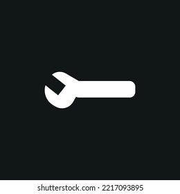 This is a vector image of an indicator symbol on a car dashboard. These images can be used as icons, clips, symbols, logos and so on. This symbol is made in white on a black background