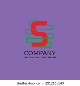 This vector image is a logo design. This design can be used as a business logo, company logo and more. This logo design is made with a geometric design and has colors