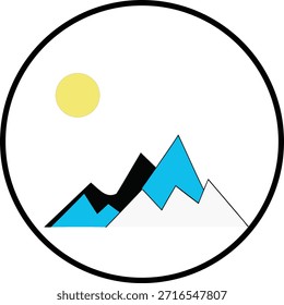 This vector image placeholder icon represents a photo or media frame commonly used in user interfaces, websites, and digital layouts. Designed with a clean and minimal style, it is suitable for image upload areas, galleries, dashboards, wireframes, mockups, and content management systems. Ideal for web design, mobile apps, presentations, and UI projects where a clear image placeholder symbol is required.