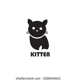 This is vector kittens in the shape logo and reference to the kitten facing the front