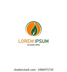 Este es un logotipo vectorial que representa la vida o la naturaleza. Útil para simbolizar la preservación de la naturaleza que debe preservarse