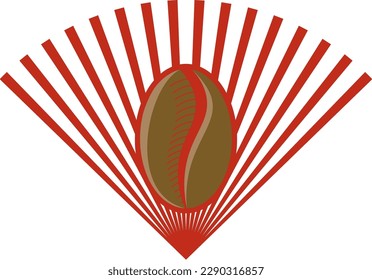 this vector logo design,coffee and morning sunshine.simple with coffee bean logo,easy to understand and suitable for your restaurant business.when wake-up in the morning,don't forget a cup of coffee.