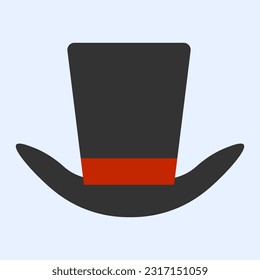 This is a vector of magician's hat.