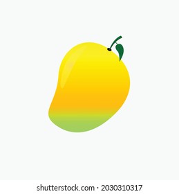 This vector mango is designed for your company.