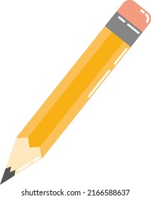 This Vector Pencil Has No Background Stock Vector (Royalty Free ...