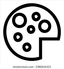 this is a vector pizza