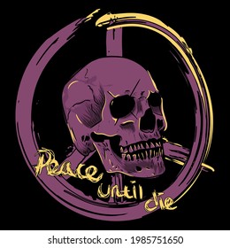 This vector poster make for world peace