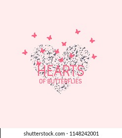 This vector print is for t-shirt. Graphic design  for screen-printing press in typography. There is a stylized word and slogan. Can be used for denim and knitwear clothes in fashion.