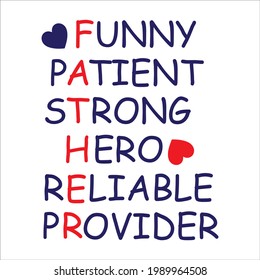 This is vector quotes for father's day