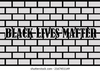 This vector represents the strength of the black race. as hard as a black and gray wall