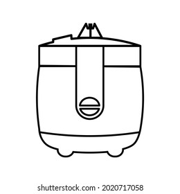 this is a vector rice cooker icon to complete your design that's good