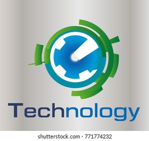 this is a vector technology icon