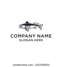 This is a vector of trout fish that you can use as a logo or design element.