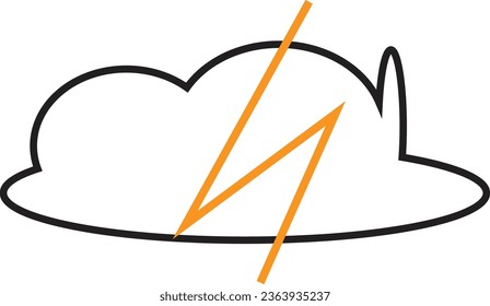 This is vector weather icon. It is editable.