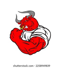 this is a Vectored Color Red Bull