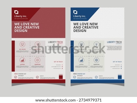 This versatile corporate flyer is perfect for company promotions, business events, product launches, or service introductions. The structured design helps highlight key information clearly, making it suitable for both print and digital use.