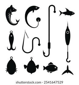 This versatile metal hooks set vector illustration is perfect for adding a practical, industrial touch to design projects, digital artwork, and decor plans for home or workshop.