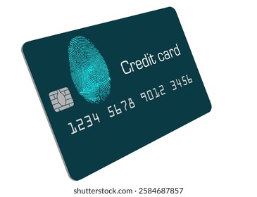 This is a version of a fingerprint identification credit card which could become the future of card security.