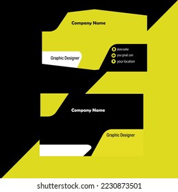 This is a very beautiful business card designed with Illustrator.